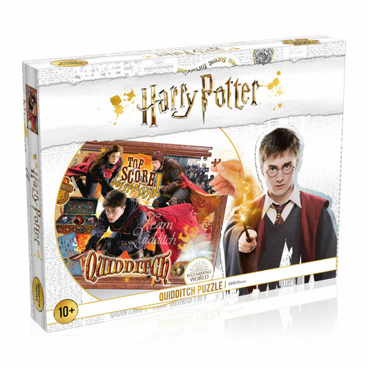 Winning Moves Puzzle Harry Potter Quidditch, Legespiel, Puzzles, Erwachsenenpuzzle, 1000 Teile, 39543