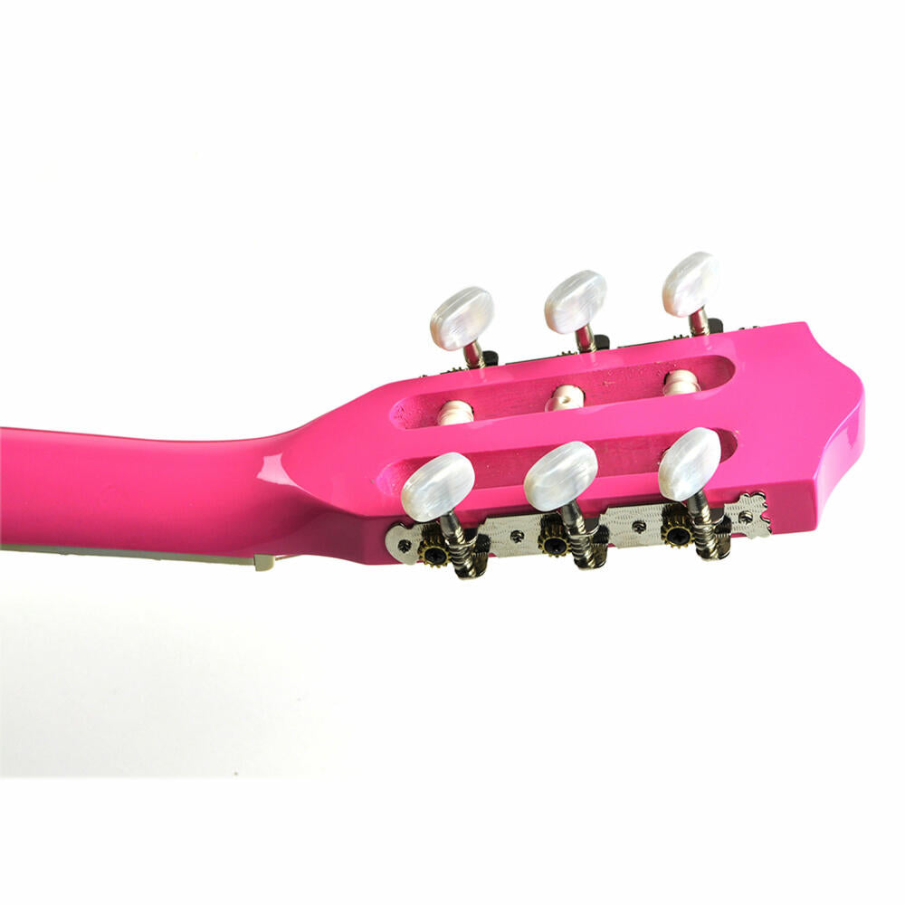 Voggenreiter Voggy Kindergitarre 1/2, Kinder Gitarre, Erstgitarre, Akustikgitarre, Instrument, Musikinstrument, Pink, Holz, ab 6 Jahre, 1095