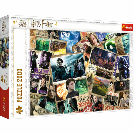 Trefl Puzzle Harry Potter, 2000 Teile, 96.1 x 68.2 cm, 27123