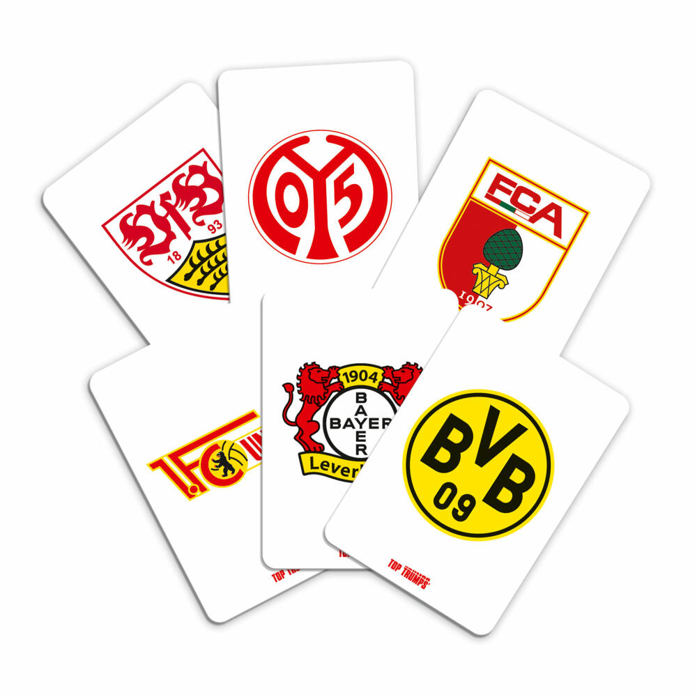 Winning Moves Top Trumps Match Bundesliga Edition, Würfelspiel, Gesellschaftsspiel, Würfel Spiel, Kinderspiel, 47131