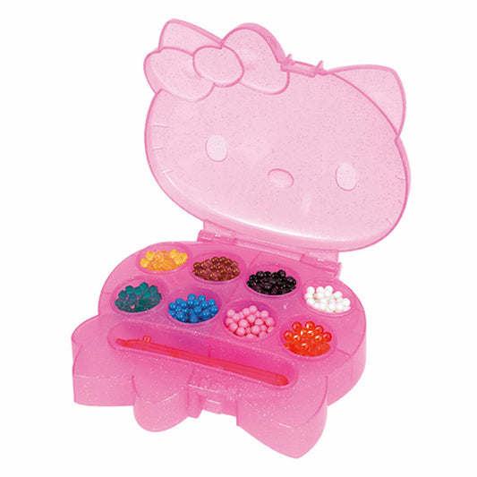 Aquabeads Hello Kitty Glitzer Motivset Motiv, Glitzenperlen, Basteln, Bastelset, Figuren, 79968