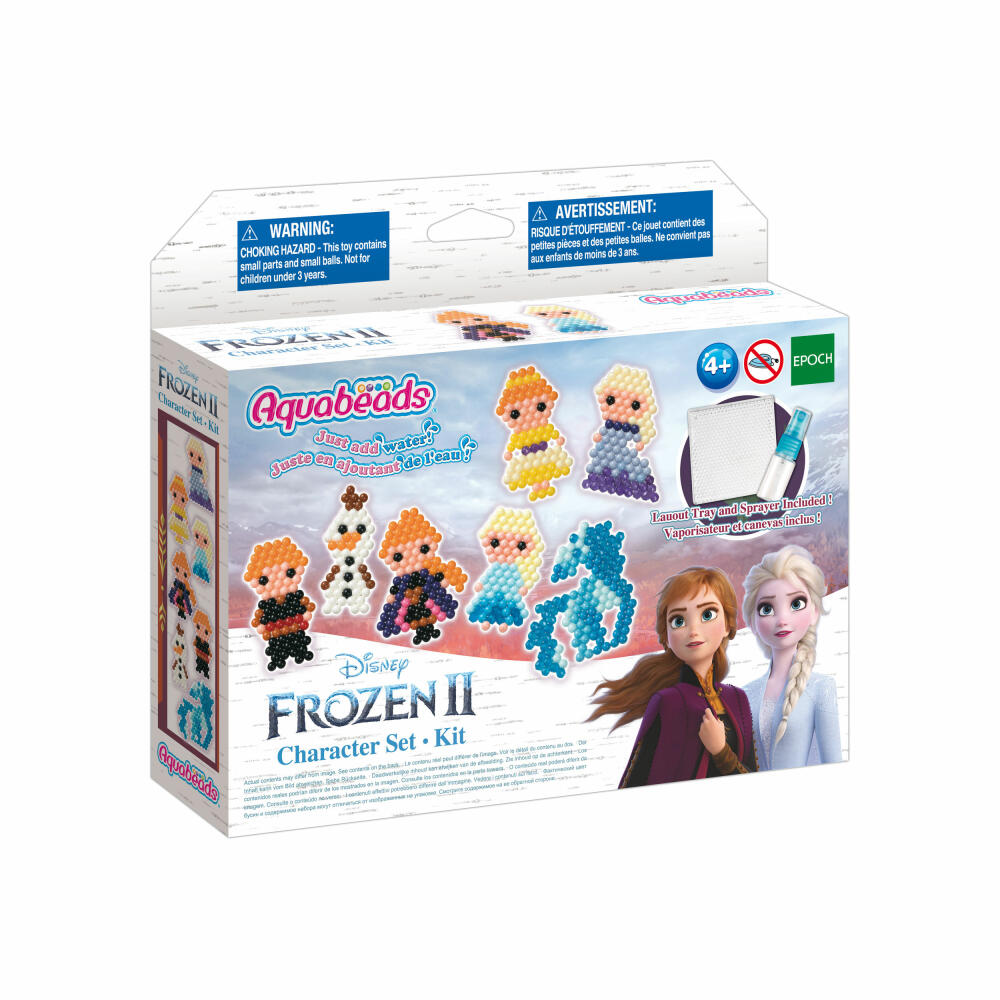 Aquabeads Die Eiskönigin 2 Figurenset, Bastel-Sets Disney Princess, Perlen Basteln, Perle, 31370