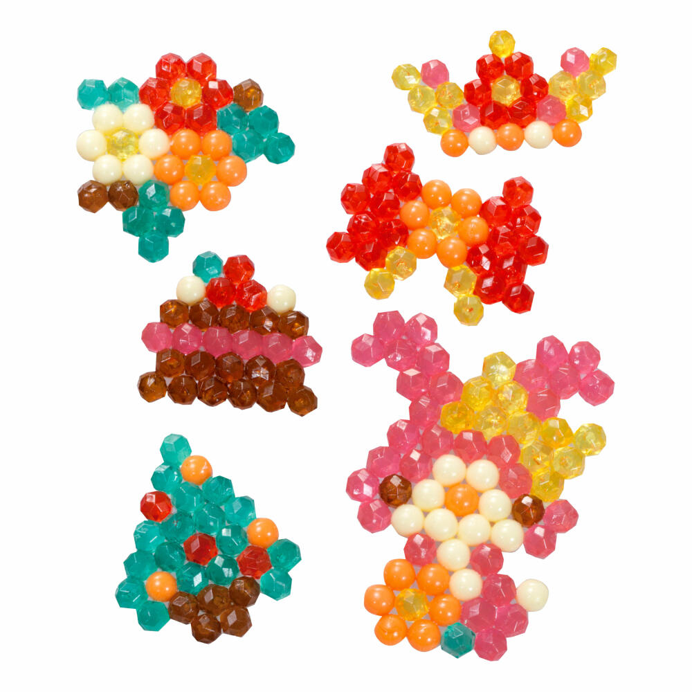 Aquabeads Mini Glitzerspielset, Bastelset, 200 Perlen, Basteln, Spielzeug, 30289