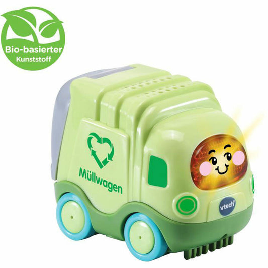 Vtech 80-543604 Tut Tut Baby Flitzer - Müllwagen (aus bio-basiertem Kunststoff)