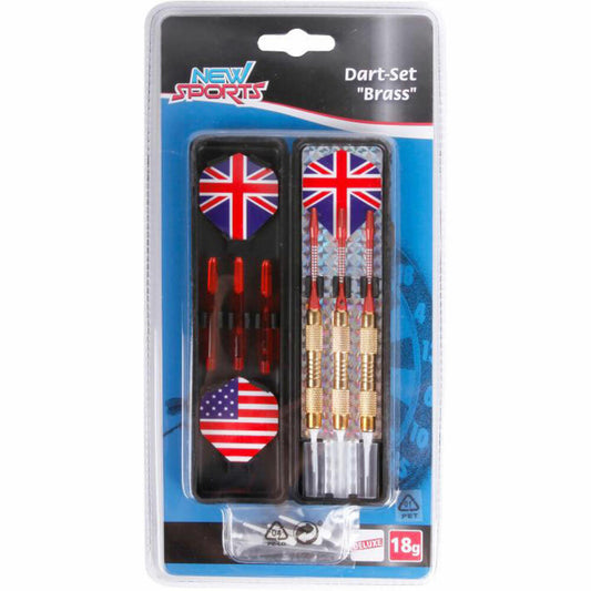 New Sports Dartset Brass, für elektronisches Dart, 18g