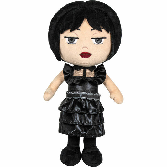 Schmidt Spiele Wednesday Addams im Ballkleid, Plüschfigur, Kuscheltier, Plüsch, 33 cm, 42833