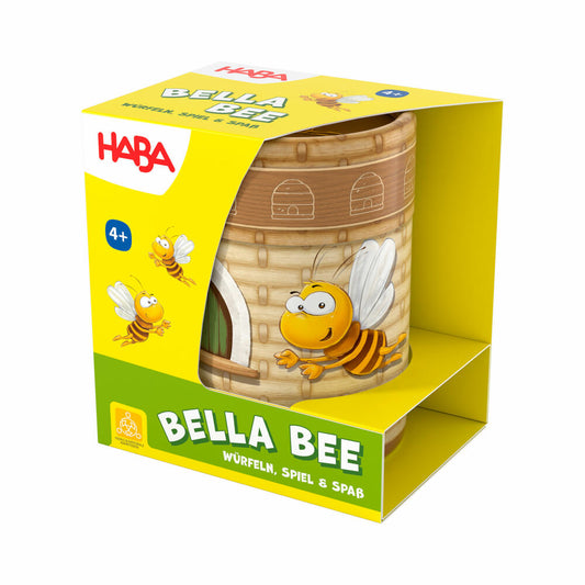 HABA Bella Bee, Würfelspiel, Kinderspiel, Gesellschaftsspiel, ab 4 Jahren, 2010885001