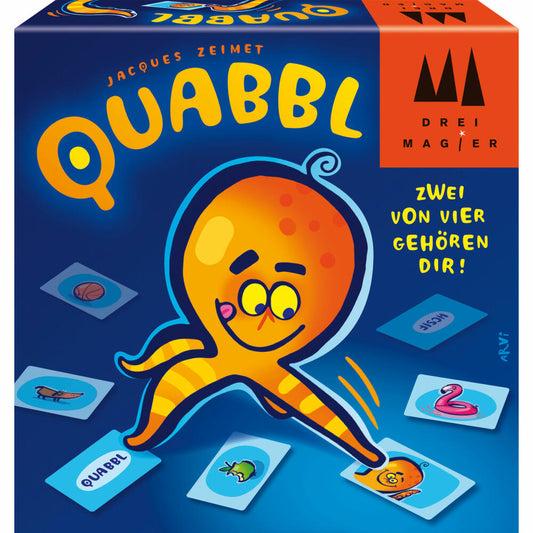 Schmidt Spiele Drei Magier Quabl, Kartenspiel, Familienspiel, ab 8 Jahren, 40898