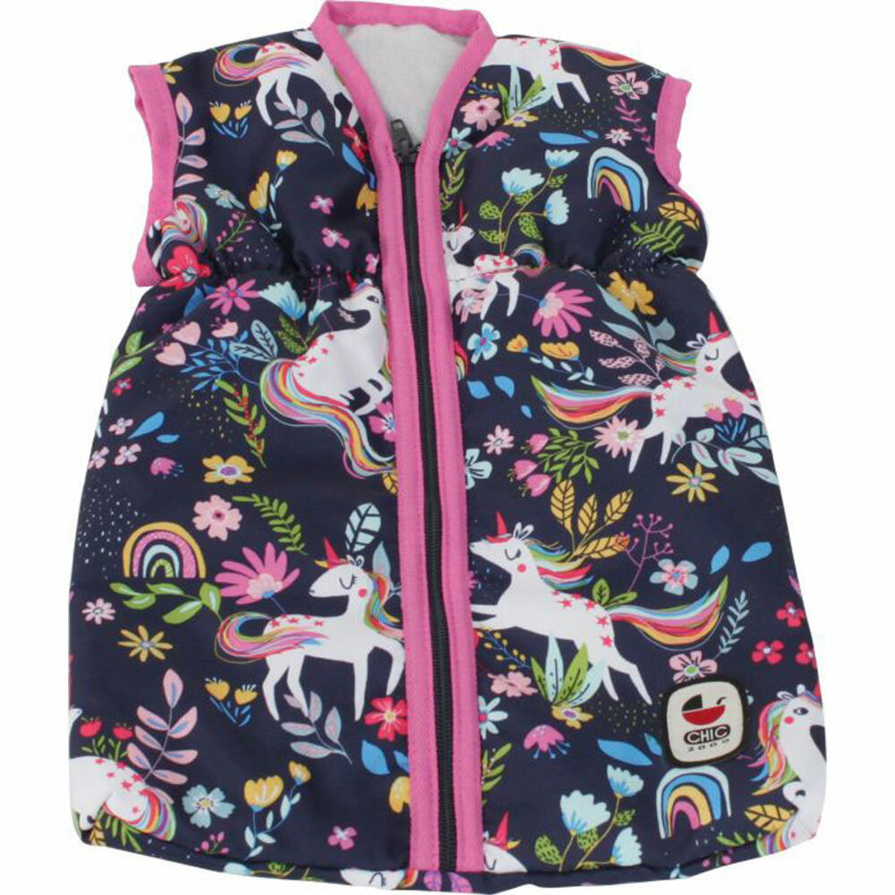 CHIC 2000 Puppen-Schlafsack Einhorn