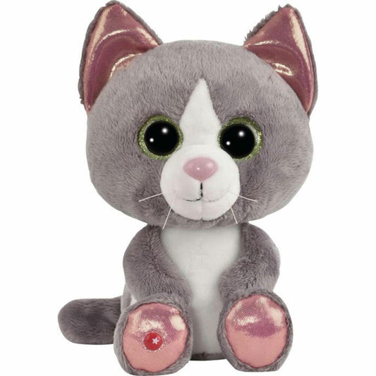 NICI Kuscheltier GLUBSCHIS Katze grau Felinja 25cm