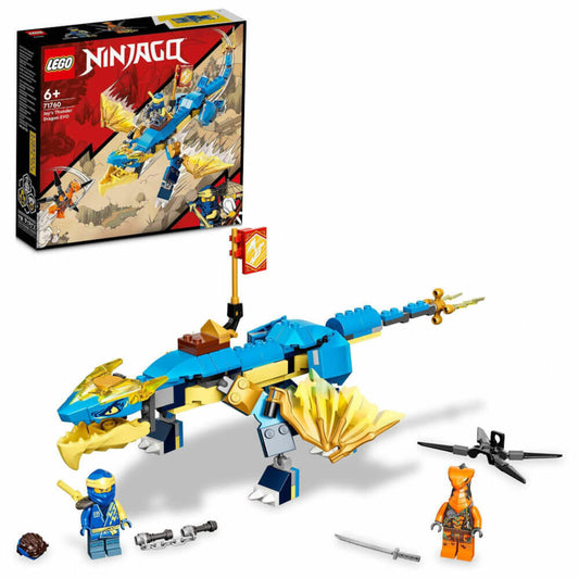 LEGO Ninjago Jays Donnerdrache EVO, 140-tlg., Bauset, Konstruktionsset, Bausteine, Spielzeug, ab 6 Jahre, 71760