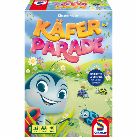 Schmidt Spiele Käferparade, Kinderspiel, Logikspiel, ab 5 Jahren, 40660