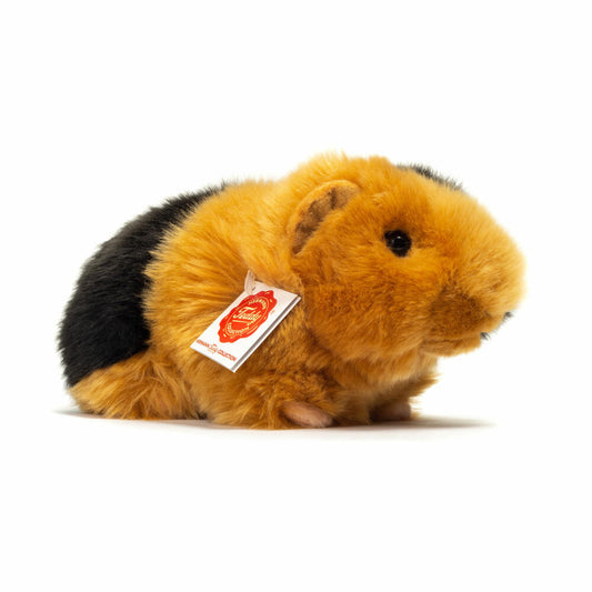 Teddy Hermann Meerschweinchen, Kuscheltier, Stofftier, Plüschtier, Haus- und Hoftier, Schwarz Gold, 20 cm, 926603