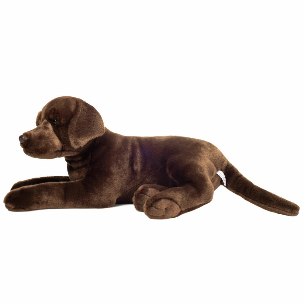 Teddy Hermann Labrador, Kuscheltier, Stofftier, Plüschtier, Hund, Schokobraun, 50 cm, 919889