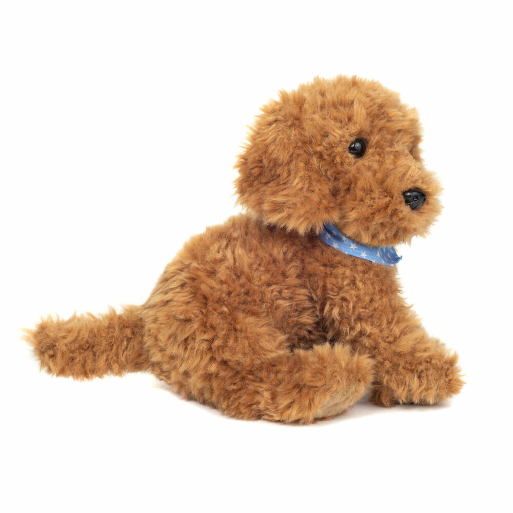 Teddy Hermann Goldendoodle sitzend, Kuscheltier, Stofftier, Plüschtier, Hund, Hellbraun, 30 cm, 919773