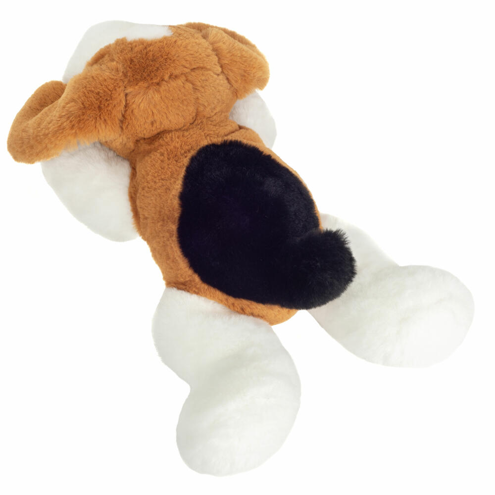 Teddy Hermann Schlenkerhund dreifarbig, Kuscheltier, Stofftier, Plüschtier, Hund, 29 cm, 919841