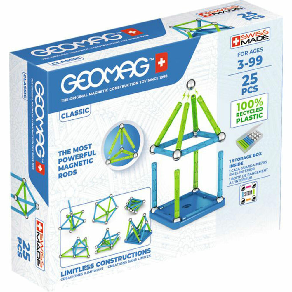 GEOMAG CLASSIC GREEN Line 25 Teile