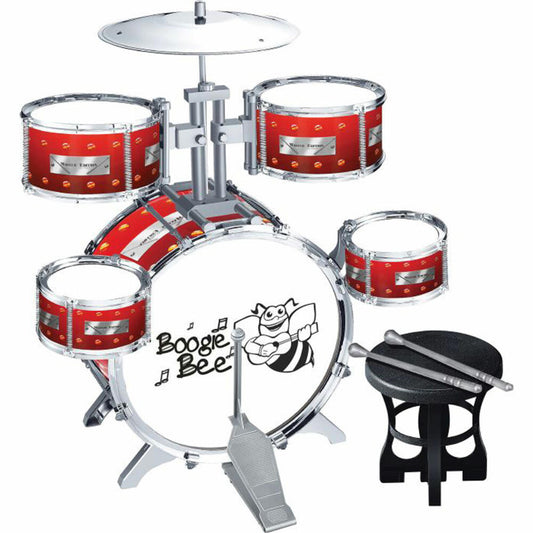 BoggieBee BoogieBee Schlagzeug, Musikinstrument, Musik Instrument, Trommel, Kinder, ab 3 Jahre, 68305195