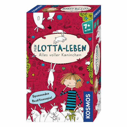 KOSMOS Mein Lotta-Leben - Alles Voller Kaninchen, Mitbringspiel, Brettspiel, Kinderspiel, Spiel, ab 7 Jahren, 711504