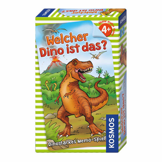 KOSMOS Welcher Dino ist das?, Memo-Spiel, Memo Spiel, Dinosaurier, ab 4 Jahren, 711313