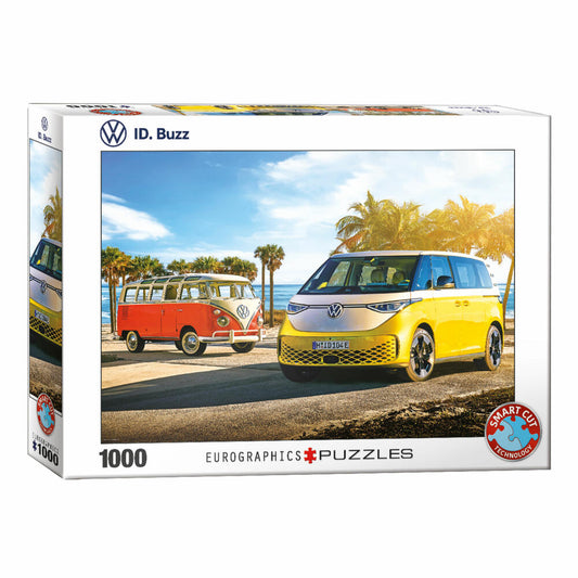 Eurographics Puzzle VW ID Buzz, Smart Cut, 1000 Teile, 48 x 68 cm, 6000-5789