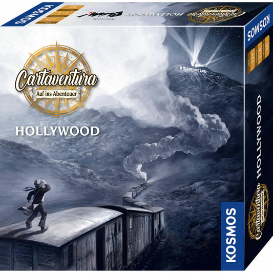 KOSMOS Cartaventura - Hollywood, Abenteuerspiel, Kartenspiel, Gesellschaftsspiel, ab 12 Jahren, 683900