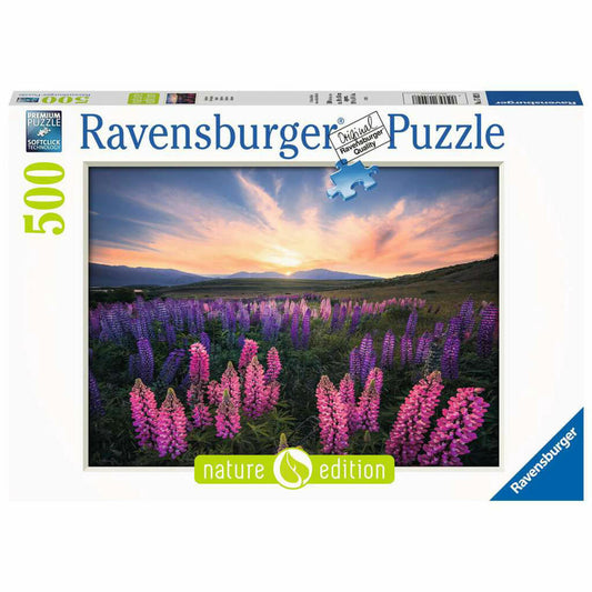 Ravensburger Puzzle Lupinen, Erwachsenenpuzzle, 500 Teile, ab 12 Jahren, 17492