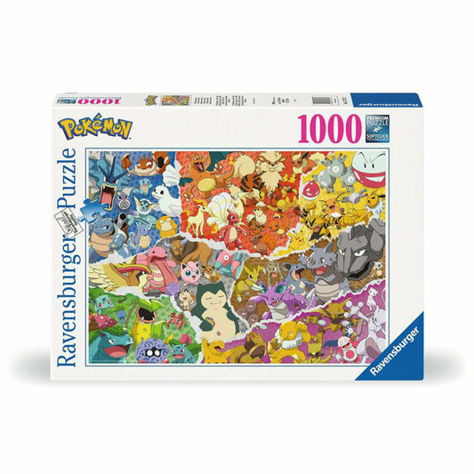 Ravensburger Puzzle Pokémon Abenteuer, Erwachsenenpuzzle, 1000 Teile, ab 14 Jahren, 17577