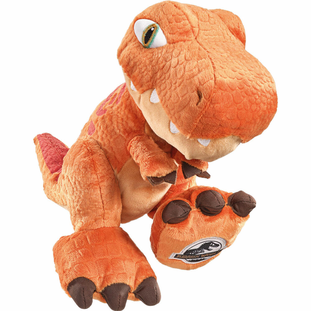 Schmidt Spiele Jurassic World T-Rex, Plüschtier, Kuscheltier, Stofftier, Plüsch, 30 cm, 42756