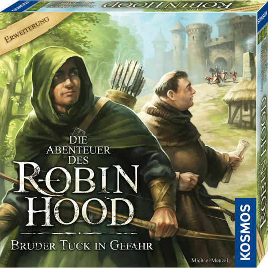 KOSMOS Die Abenteuer des Robin Hood - Bruder Tuck in Gefahr, Erweiterung, Kooperatives Abenteuer-Spiel, Familienspiel, 683146