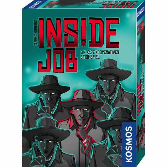 KOSMOS Inside Job, Kartenspiel, Gesellschaftsspiel, Partyspiel, Stichspiel, 682484