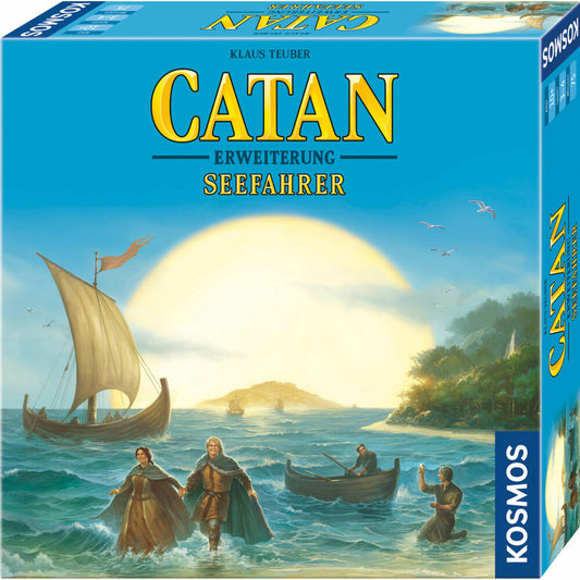 KOSMOS Catan - Erweiterung Seefahrer, 3 - 4 Spieler, Strategiespiel, Gesellschaftsspiel, 682705
