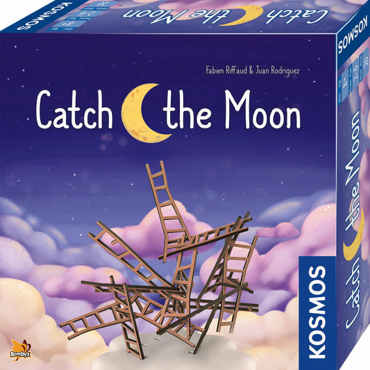 KOSMOS Catch the Moon, Kinderspiel, Geschicklichkeitsspiel, Würfelspiel, ab 8 Jahren, 682606
