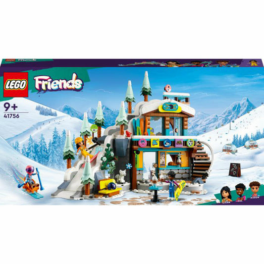 LEGO Friends Skipiste und Cafe, 980-tlg., Legosteine, Bausteine, Bauset, Konstruktionsset, ab 9 Jahren, 41756