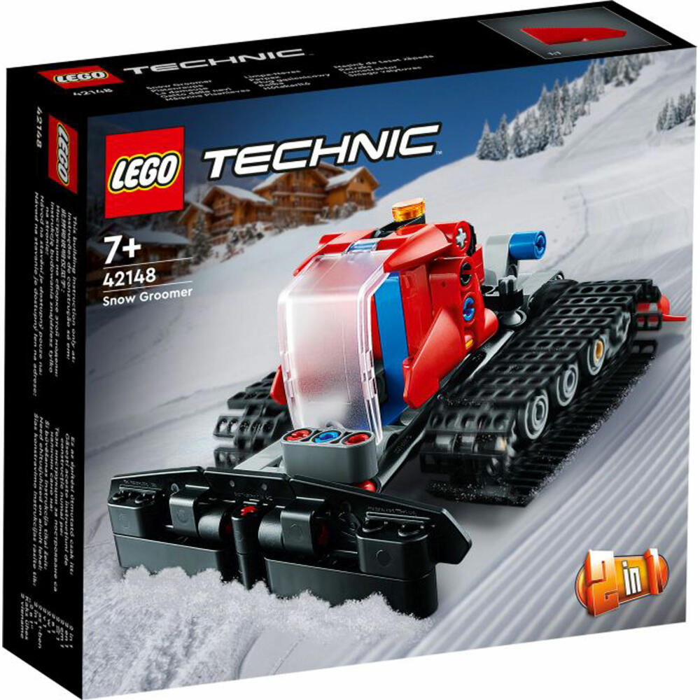 LEGO Technic Pistenraupe, 178-tlg., Bauset, Konstruktionsset, Bausteine, Spielzeug, ab 7 Jahre, 42148