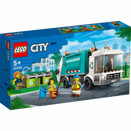 LEGO City Müllabfuhr, 261-tlg., Bauset, Konstruktionsset, Bausteine, Spielzeug, ab 5 Jahre, 60386