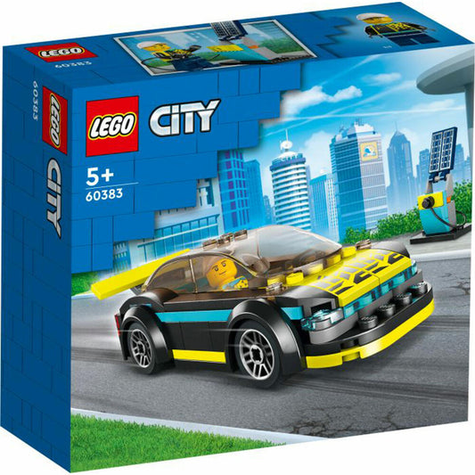 LEGO City Elektro-Sportwagen, 95-tlg., Auto, Bauset, Konstruktionsset, Bausteine, Spielzeug, ab 5 Jahre, 60383