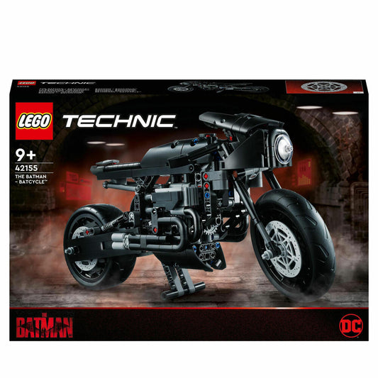 LEGO The Batman - Batcycle, 641-tlg., Motorrad, Bauset, Konstruktionsset, Bausteine, Spielzeug, ab 9 Jahre, 42155
