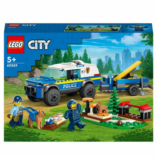 LEGO City Mobiles Polizeihunde-Training, 197-tlg., Bauset, Konstruktionsset, Bausteine, Spielzeug, ab 5 Jahre, 60369