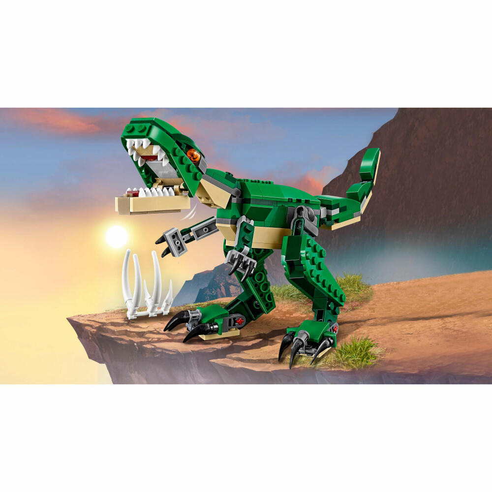 LEGO Creator Dinosaurier, 174-tlg., Legosteine, Bausteine, Bau Steine, Spielzeug, Dino Saurier, Ab 7 Jahren, 31058