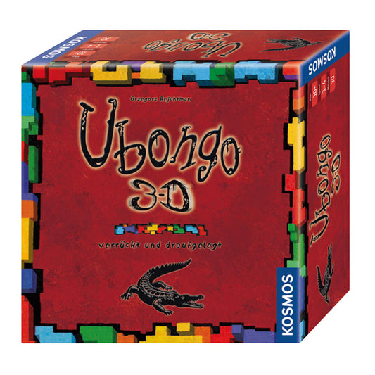 KOSMOS Familienspiele Ubongo 3-D, Legespiel, Knobelspiel, Spiel, ab 10 Jahren, 690847