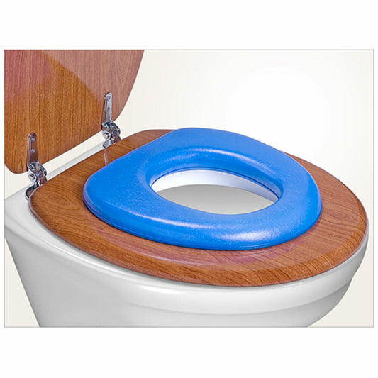 reer WC-Sitz Soft, Toilettensitz-Verkleinerer, Kindersitz, Toiletten Verkleinerung, Sitz, Blau, 4811.1