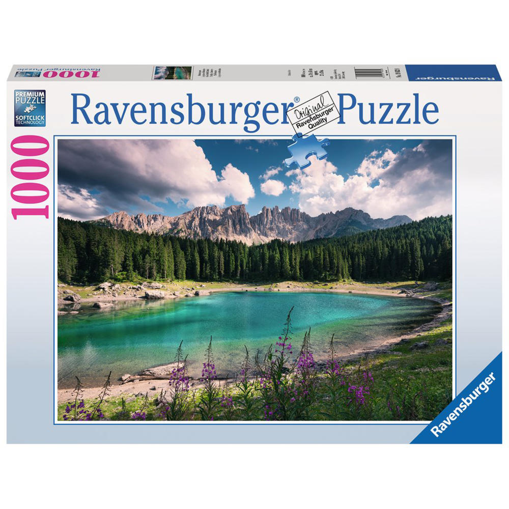 Ravensburger Puzzle Dolomitenjuwel, Erwachsenenpuzzle, Erwachsenen Puzzles, Premiumpuzzle, Standardformat, 1000 Teile, 19832 0