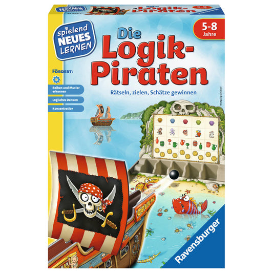 Ravensburger Spielend Neues Lernen Die Logik-Piraten, Logikspiel, Aktionsspiel, Rästel, Kinderspiel, Kinder Spiel, 24969 5