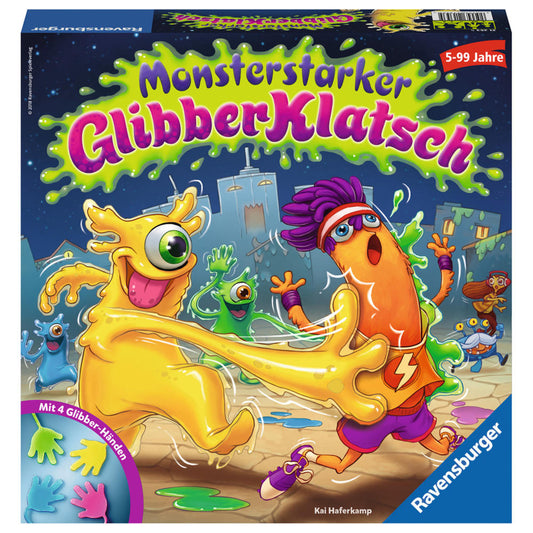 Ravensburger Monsterstarker Glibber-Klatsch, Geschicklichkeitsspiel, Reaktionsspiel, Kinderspiel, Kinder Spiel, Reaktion, Kinderspiele, 21353 5